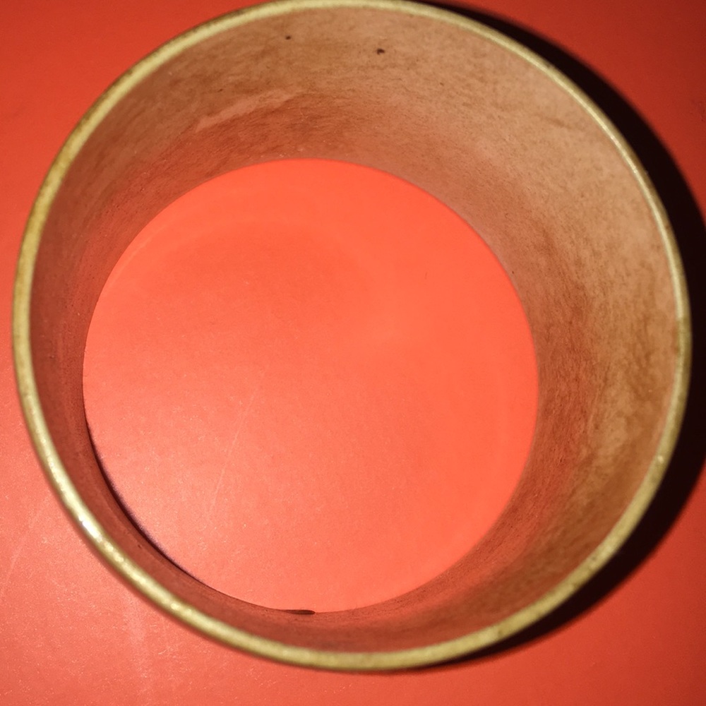 Vintage wood thick bracelet unique - Picture 4 of 4